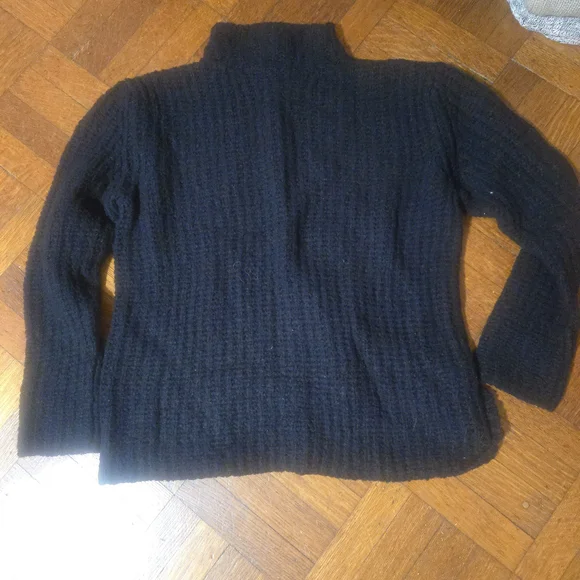 Rafaella Midnight Cowl Mock Neck Sweater - Picture 3 of 3